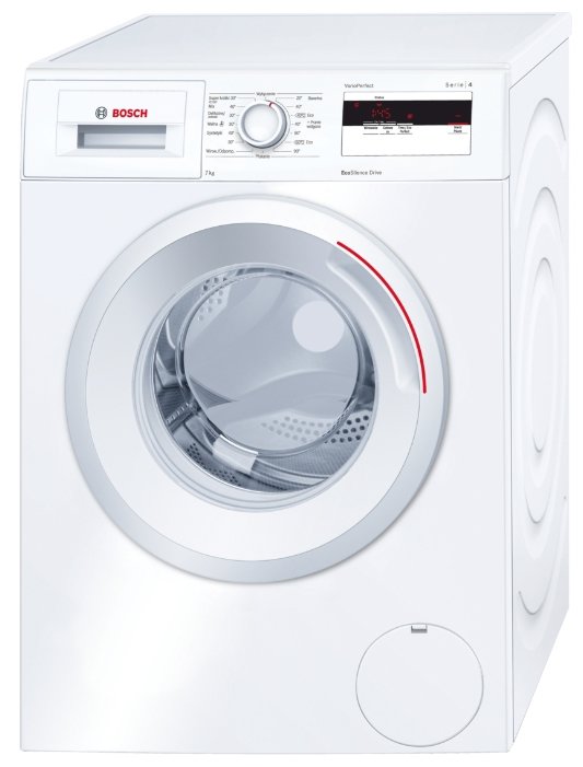 Поддерживаемый модельный ряд стиральных машин Bosch
